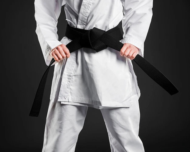 luchador karate orgullo cinturon negro 23 2148446197